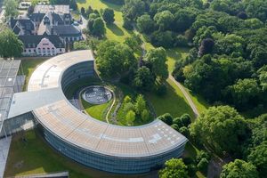 Hauptsitz von Bayer in Leverkusen