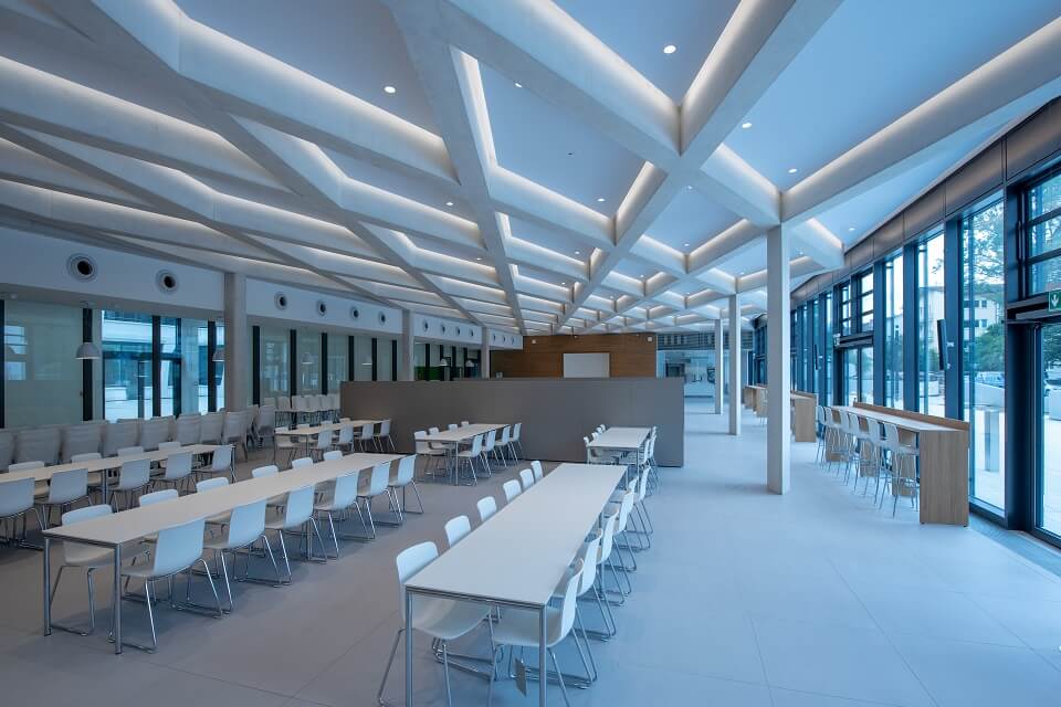 Kantine der Hauptverwaltung in Heidelberg – Bild: Steffen Fuchs Kantine der Hauptverwaltung in Heidelberg – Bild: Steffen Fuchs