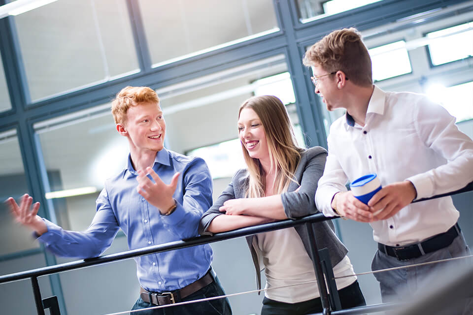 Bei Mainova sind Teamgeist, Vertrauen und soziale Verantwortung wichtige Voraussetzungen für Leistung und Erfolg. Damit alle gerne bei uns arbeiten, sorgen wir für ein gutes Arbeitsklima.